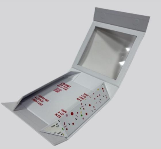Window folding box