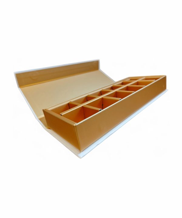 Gold flip box