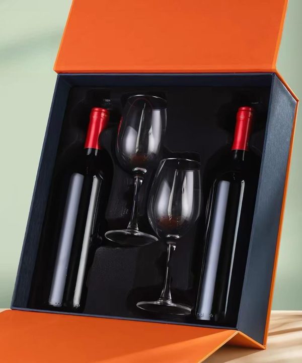 Orange box, glasses