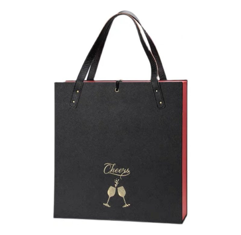 Gold-foil shopper