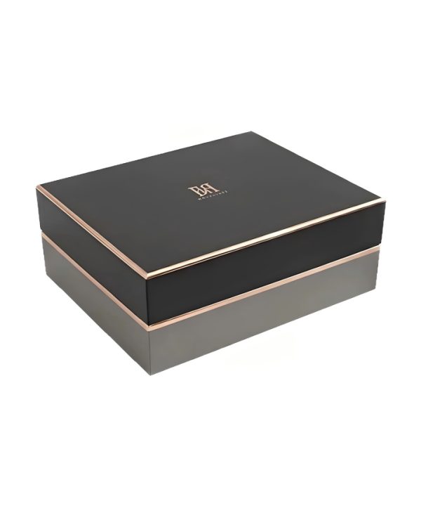 Black & rose gold