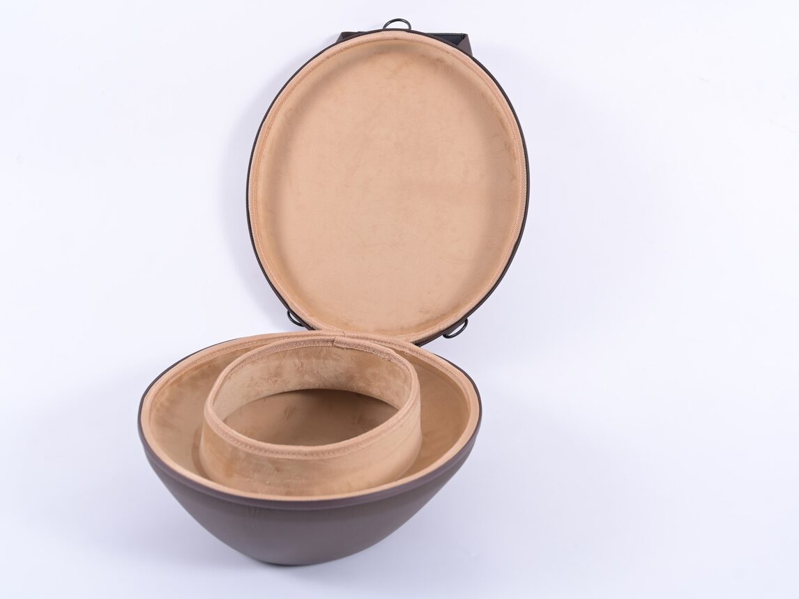 EVA hat case open