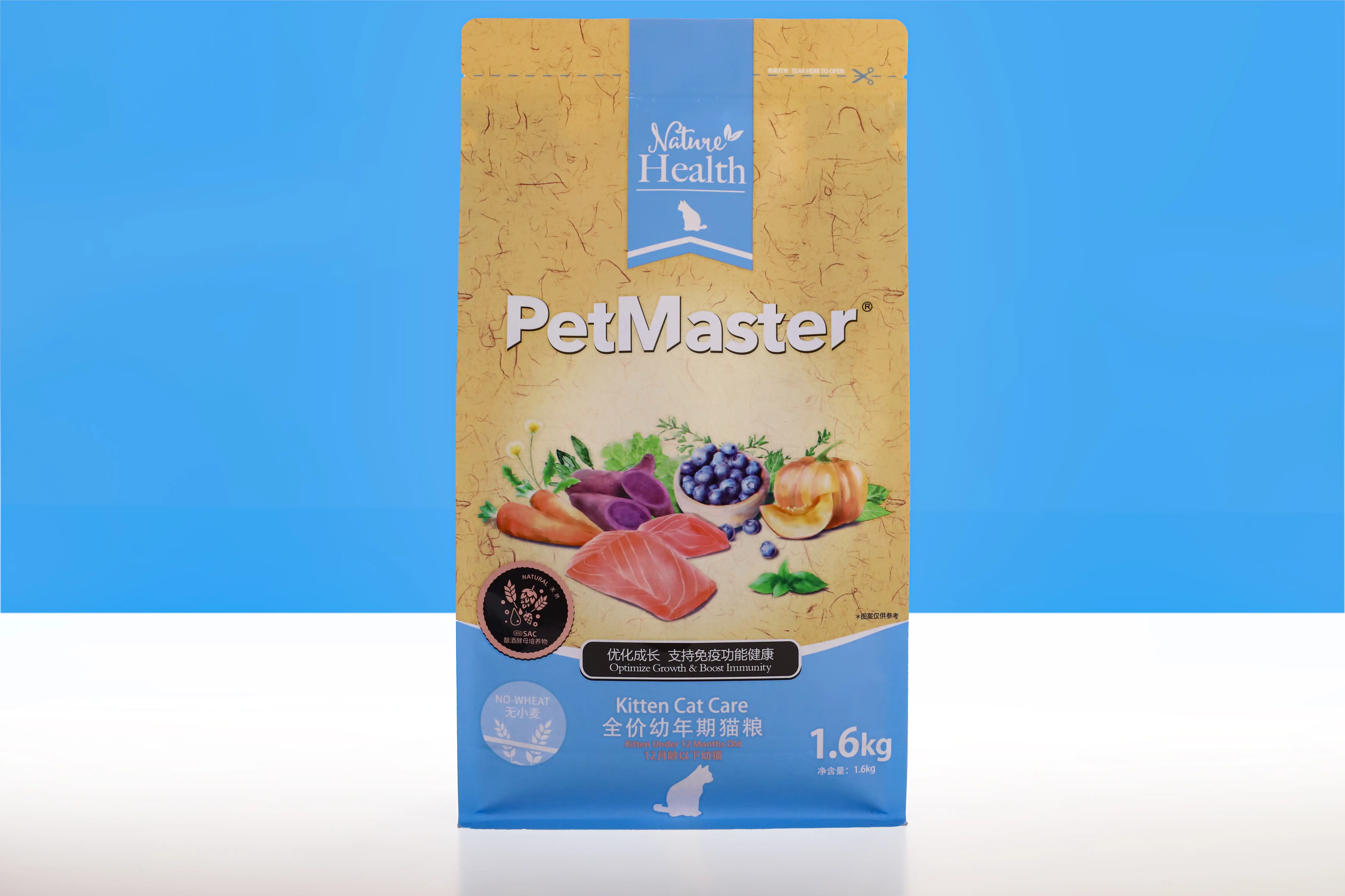Pet's Health with Premium Pet Food Packaging